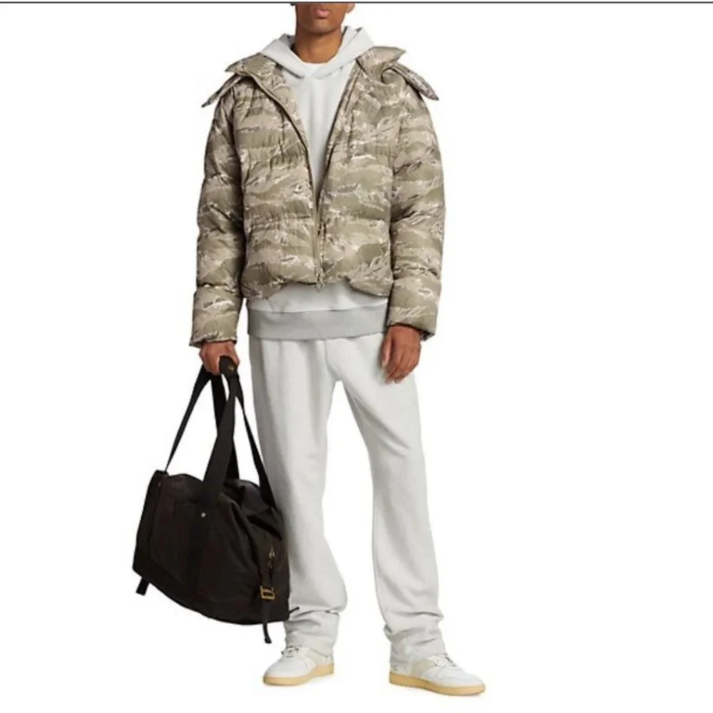 Stampd Digital‎ Tiger Camo Down Puffer Jacket Mens Large SLA-M2686JK-DTC New